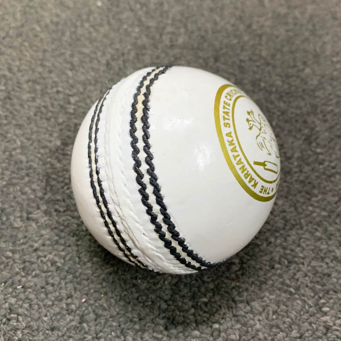 SF County Crown Cricket Ball (White)