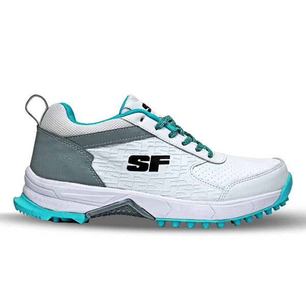 SF Force Cricket Shoes (Teal/White)