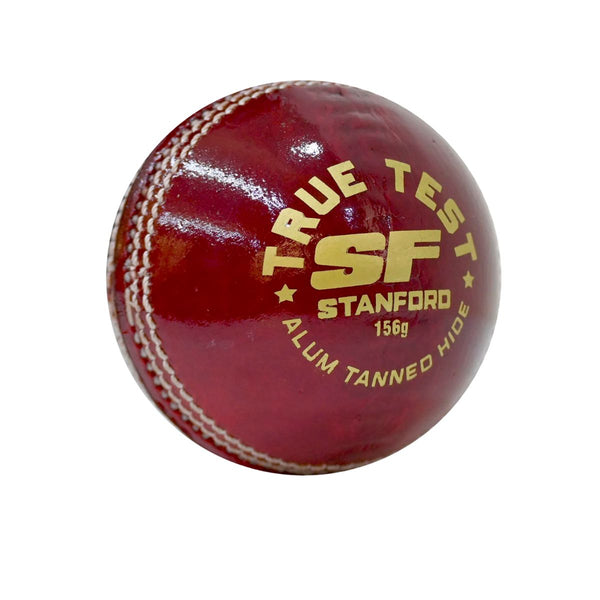 SF True Test Leather Cricket Ball (Red)
