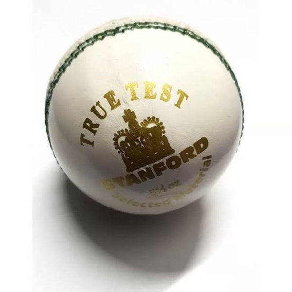 SF Truetest Leather Cricket Ball (White)