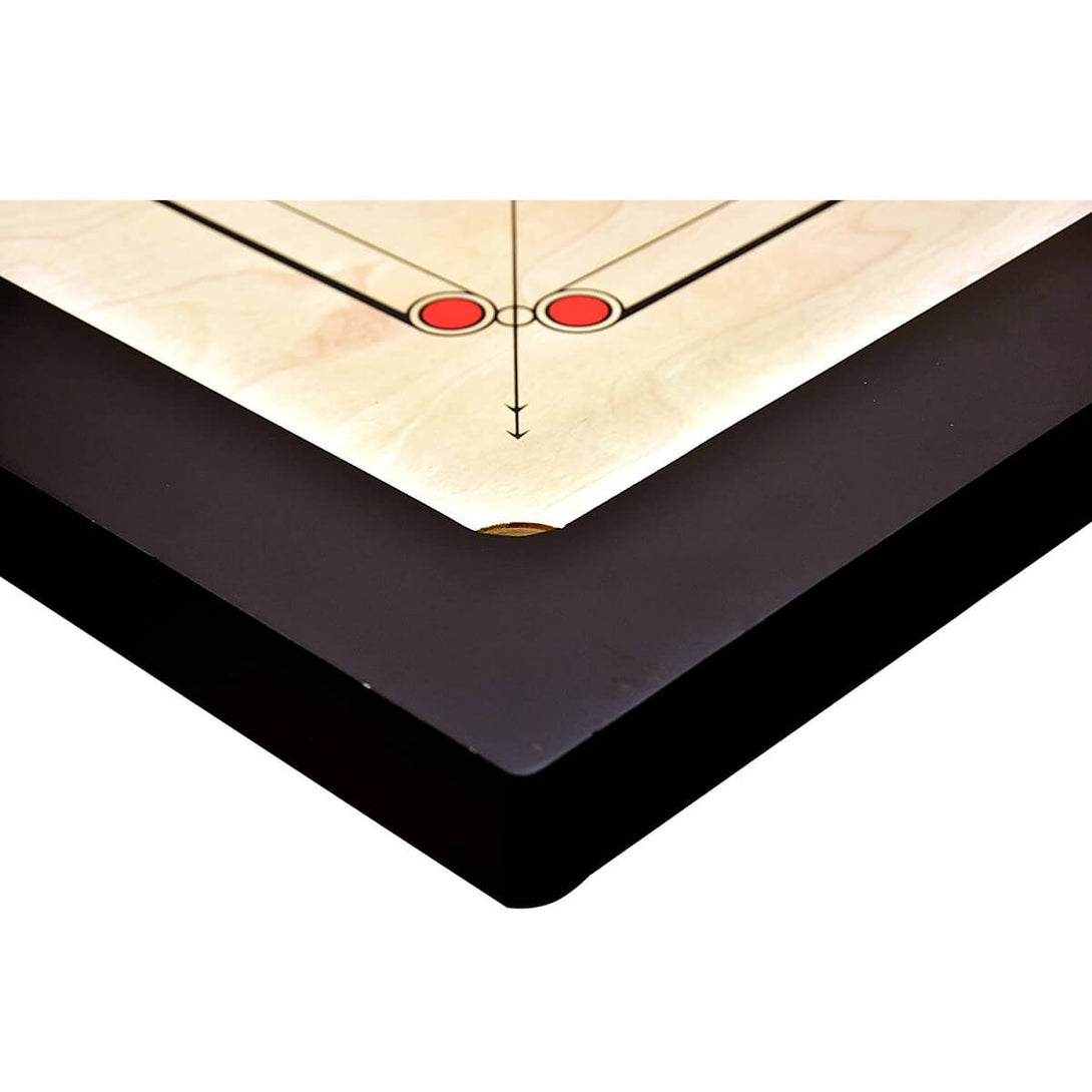 SISCAA Winit Black Frame Carrom Board (12mm)