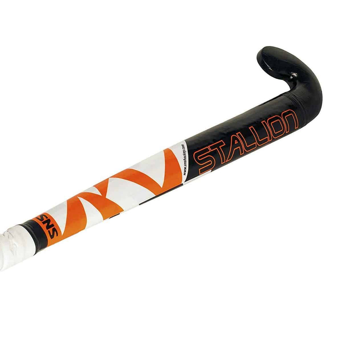 SNS Stallion Hockey Stick Wooden (Orange)