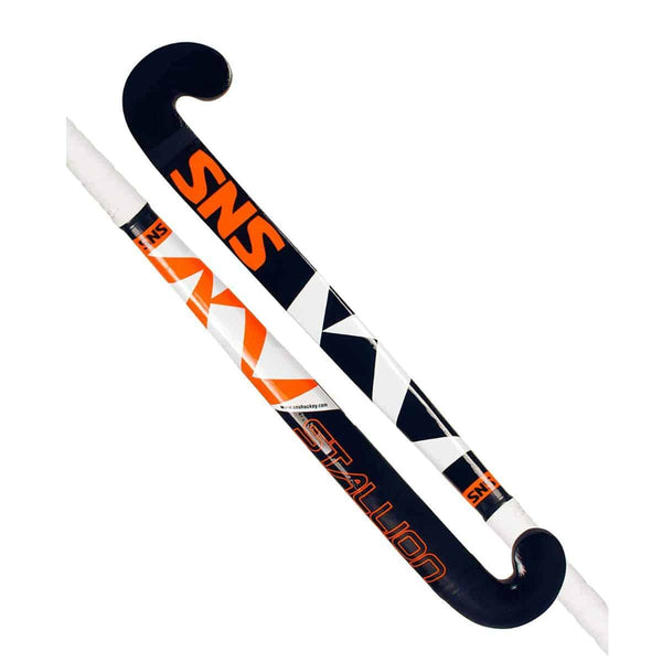 SNS Stallion Hockey Stick Wooden (Orange)