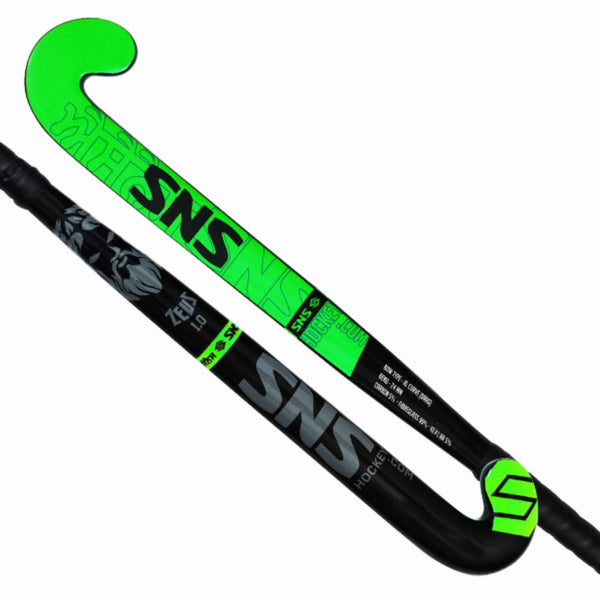 SNS Zeus 1.0 Composite Hockey Stick (Black/Green)