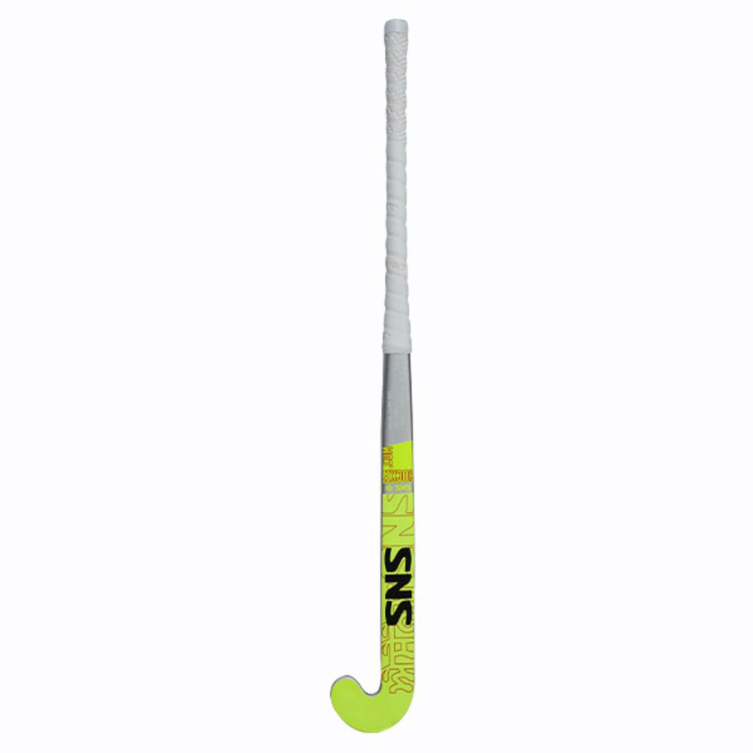 SNS Zeus 1.0 Composite Hockey Stick (Silver/Yellow)