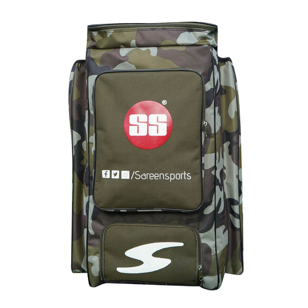 SS Camo Duffle Cricket Kitbag (GREEN)
