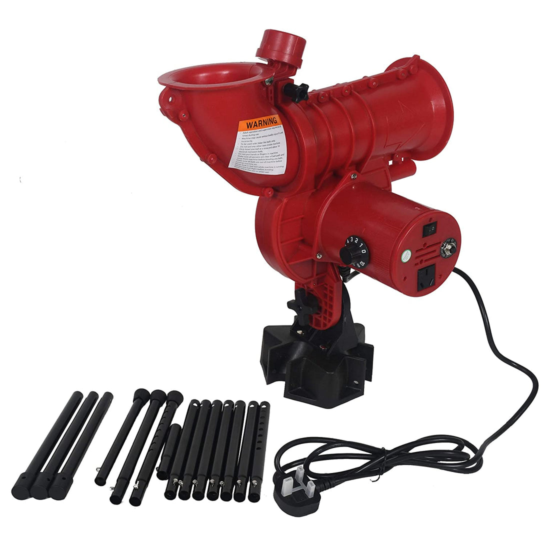SS Cricket Bowling Machine for Batting Practice Plastic Ball (Comes With 6 Machine Balls)