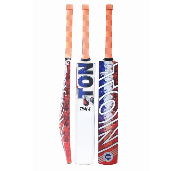 SS Dhoni Thala English willow Cricket Bat (Full Sticker) – SH