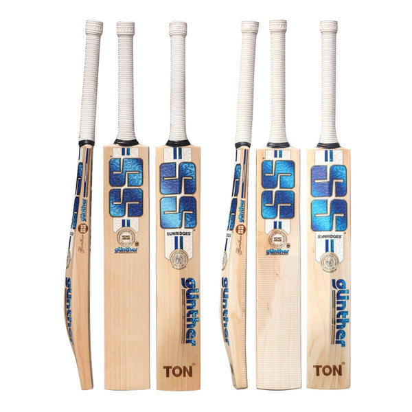 SS Gunther English Willow Cricket Bat–SH (Set of 2)