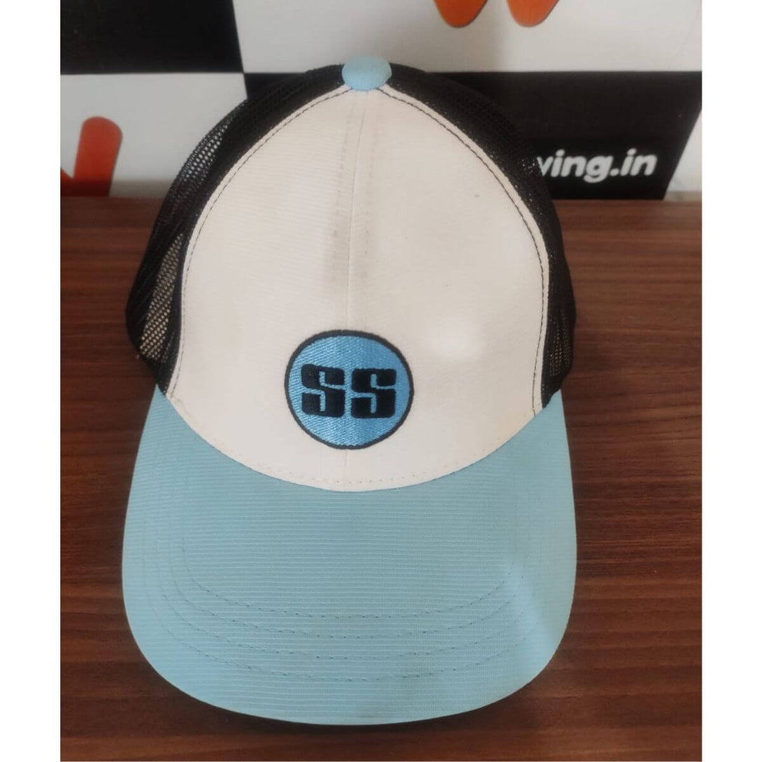 SS Super Cap (White/Sky Blue)