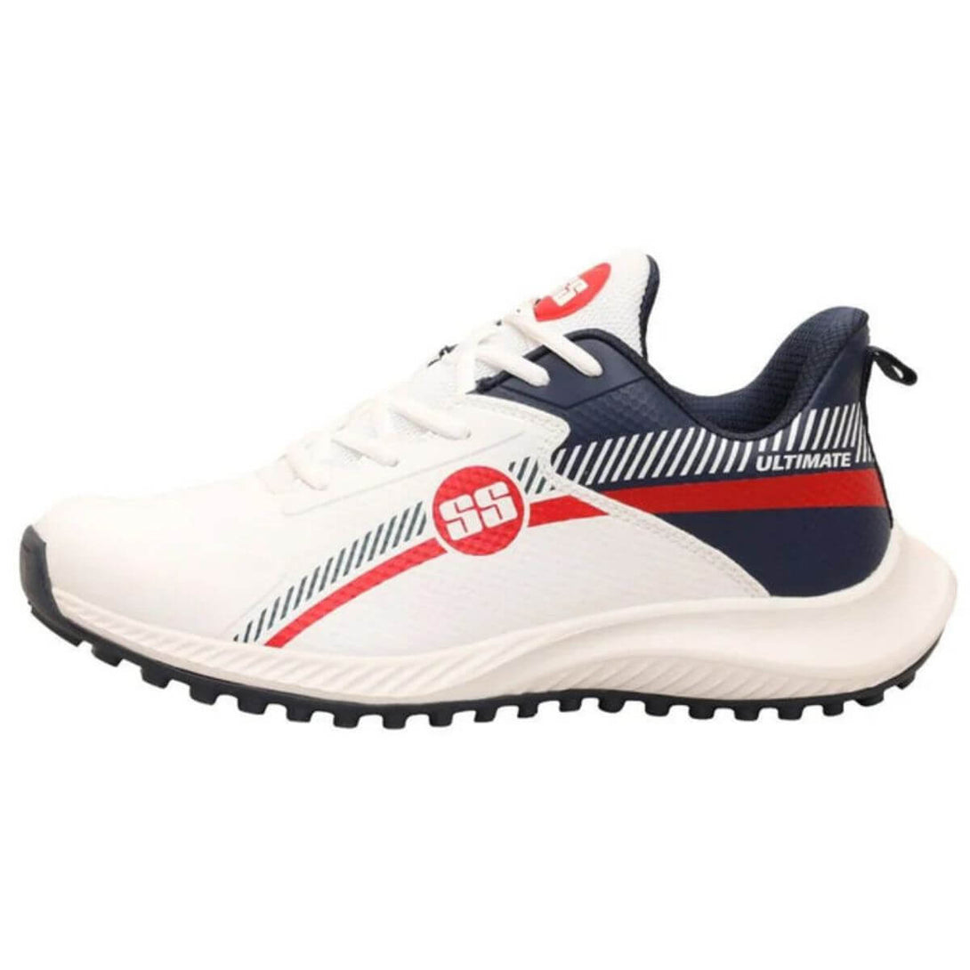 SS Ultimate Cricket Shoes-Blue/White
