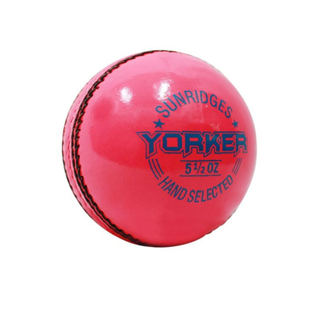 SS Yorker Cricket Ball -Pack Of 12 (Pink )