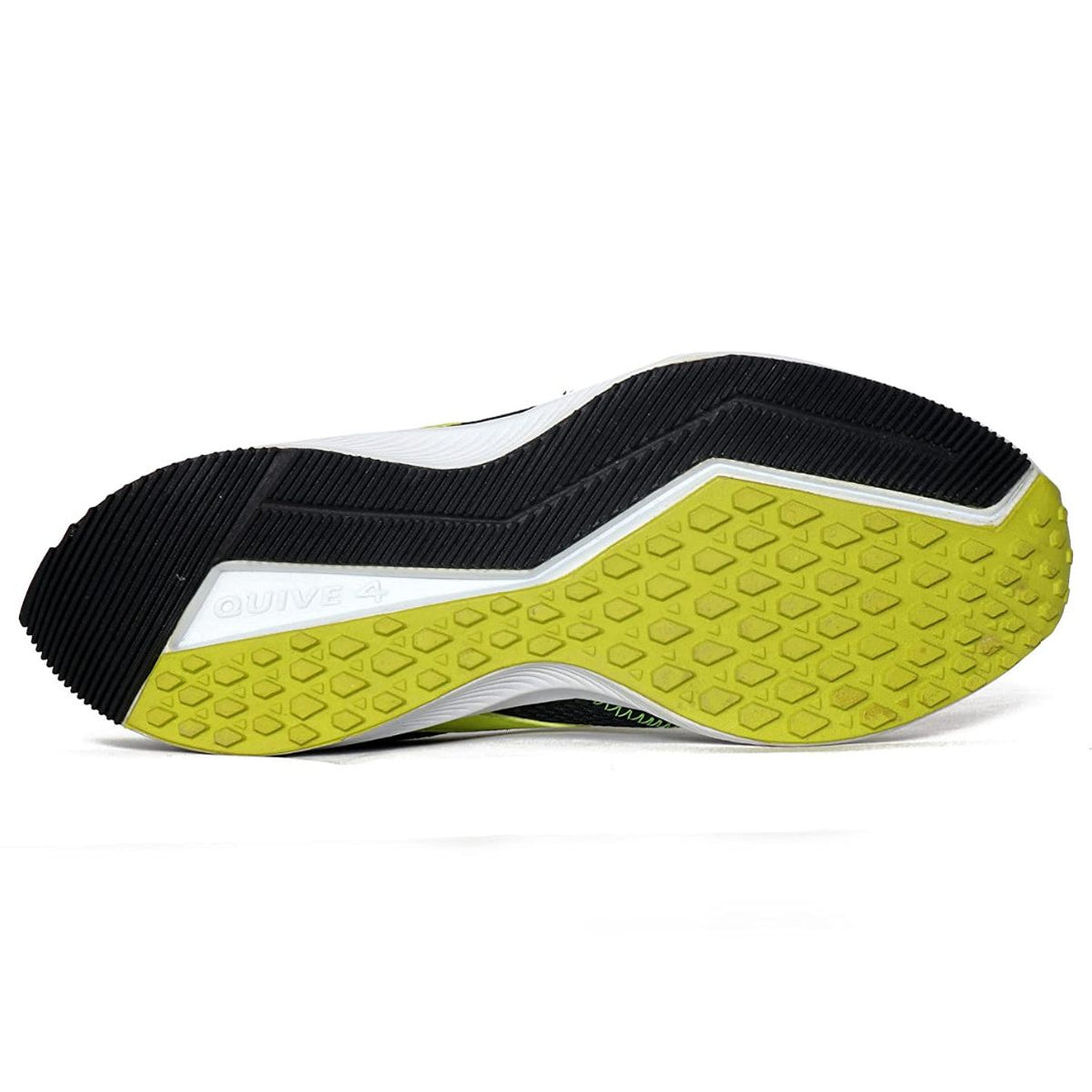 Sega Run Jogging/Multipurpose Shoes (Black/Lime)