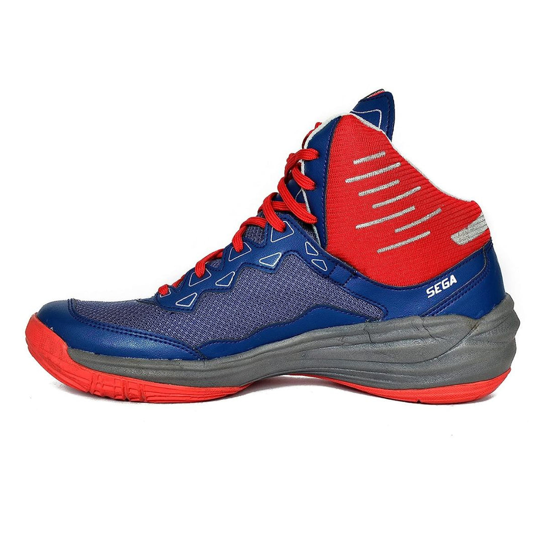 Sega Wave Basketball Shoes (Navy Red)