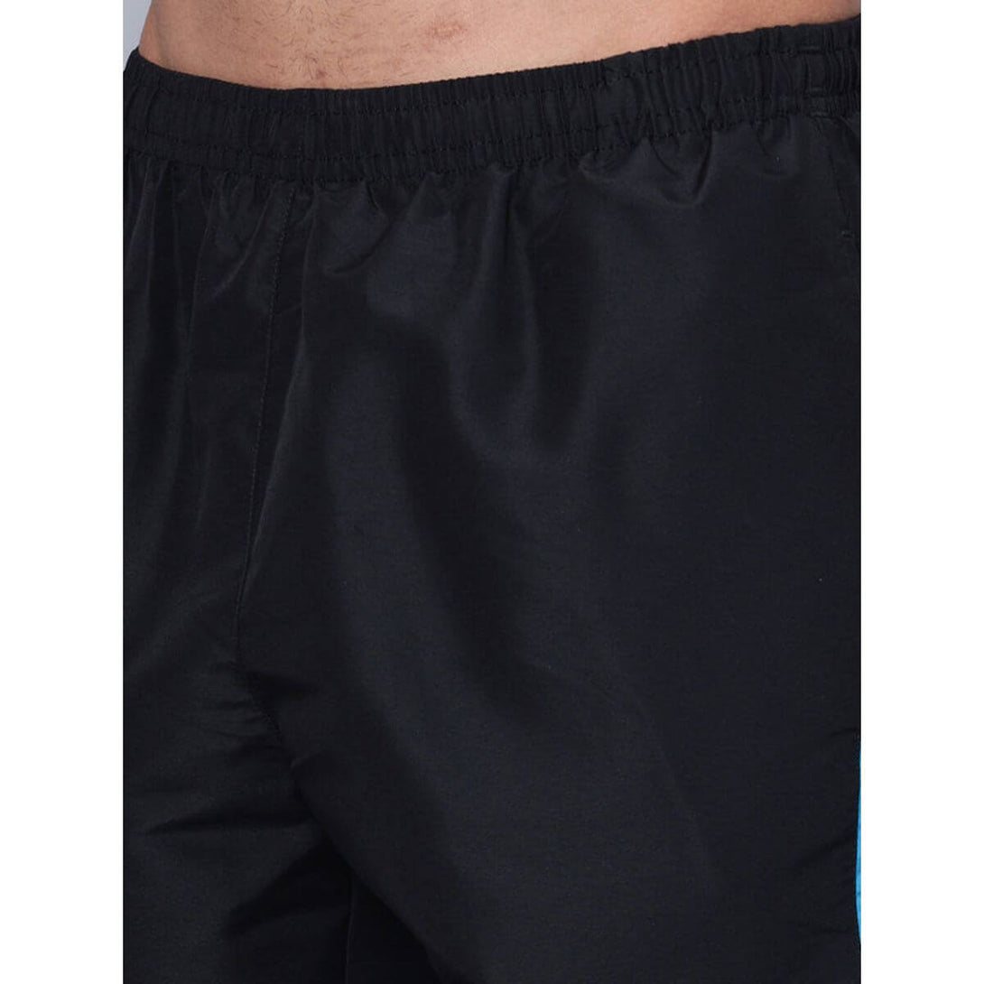Shiv Naresh 118A 2.0 T.Z Shorts-BLACK/CYAN