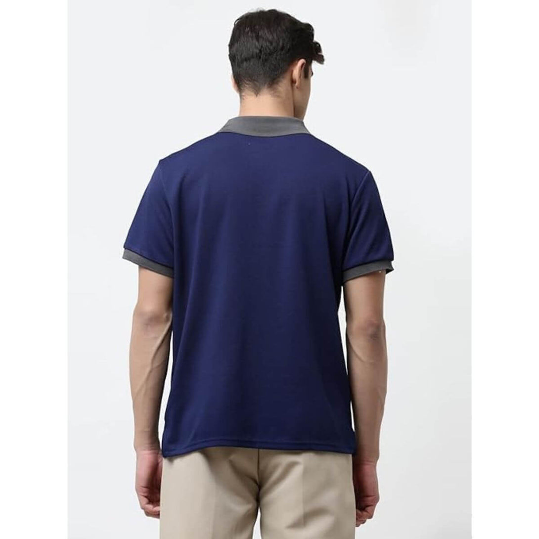 Shiv Naresh YC-SN-006 Tessellation tee T-Shirt-Navy