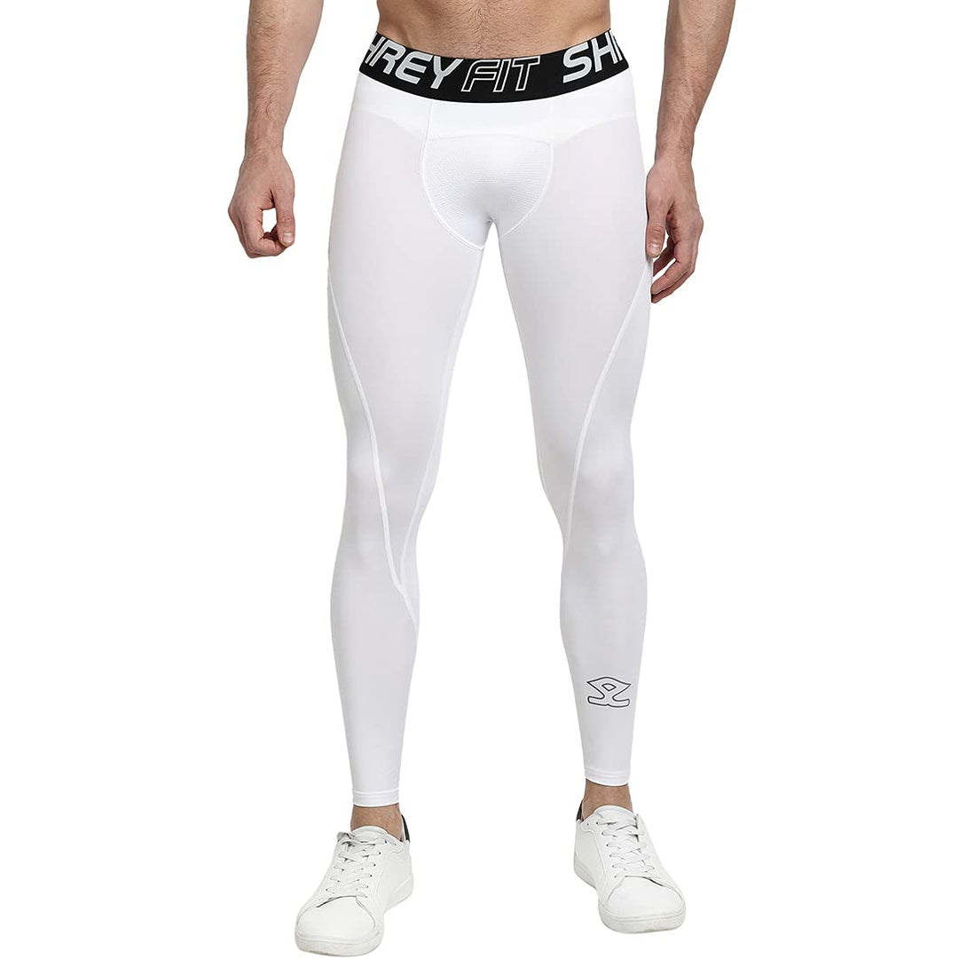 Shrey Intense Compression Long Tights (White)