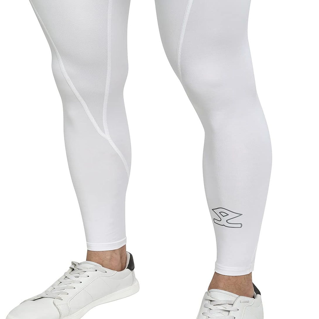 Shrey Intense Compression Long Tights (White)
