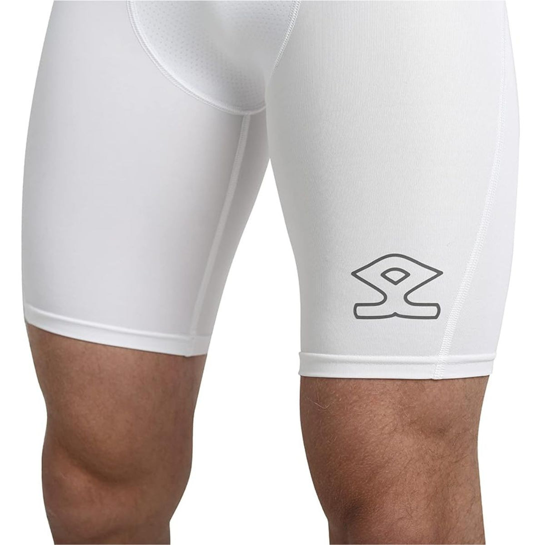 Shrey Intense Compression Shorts(White)