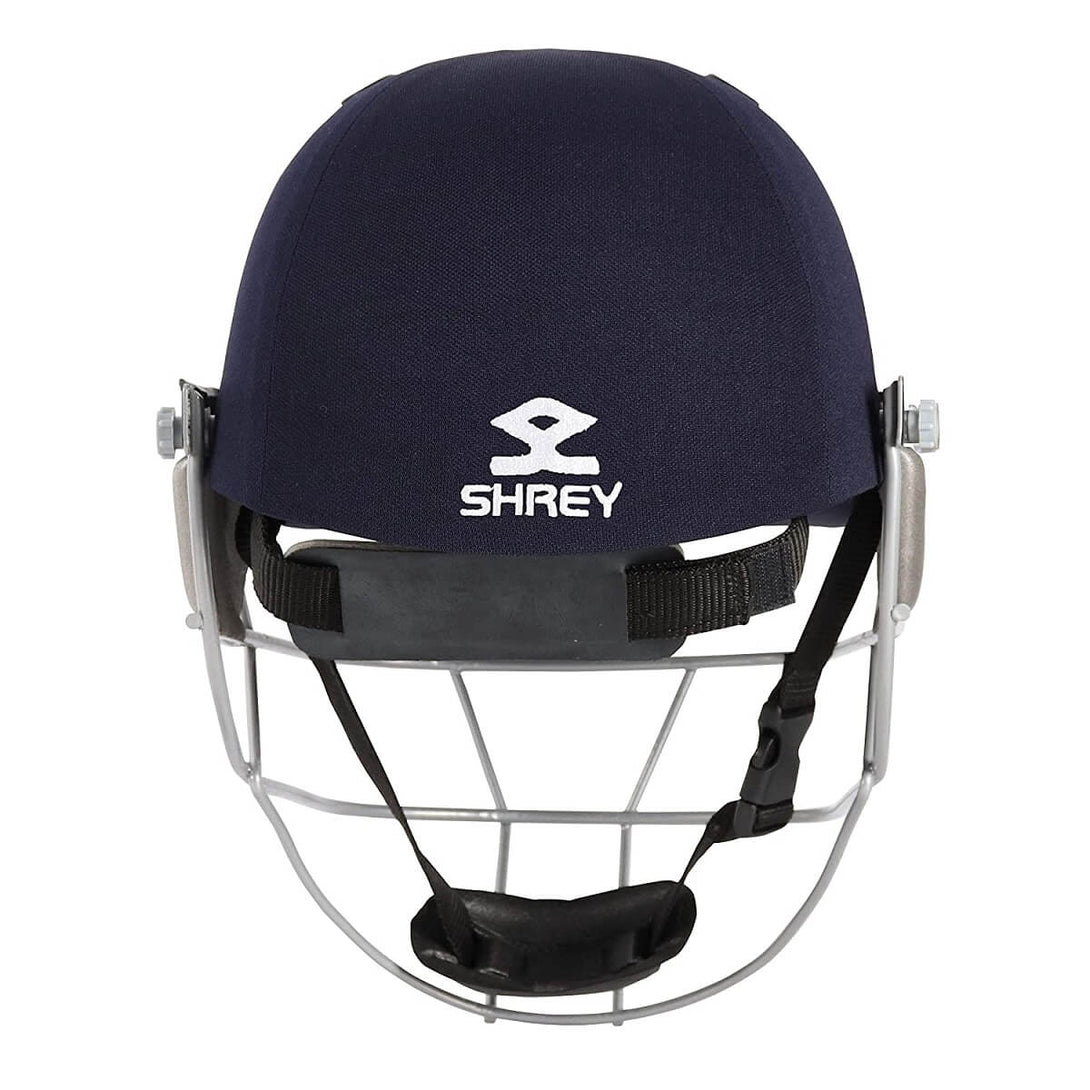 Shrey Match 2.0 Steel Cricket Helmet -Navy Blue