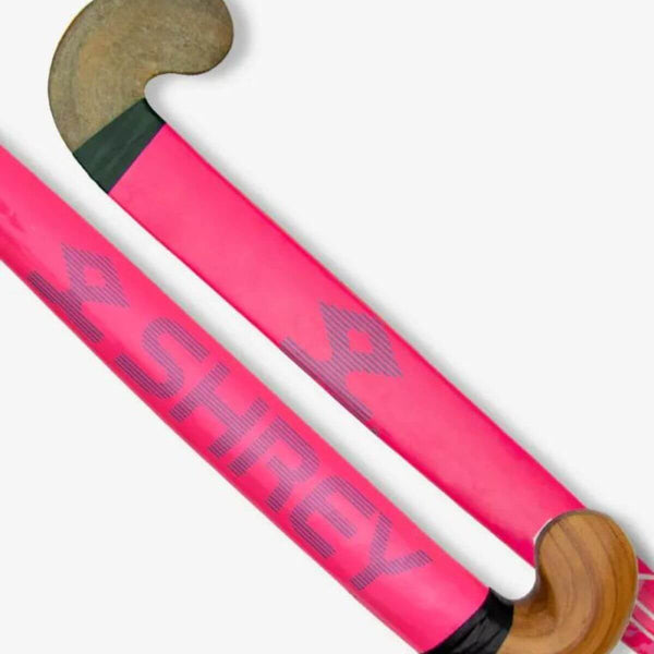 Shrey Classic Wooden Hockey Stick- Pack of 2 (Pink)