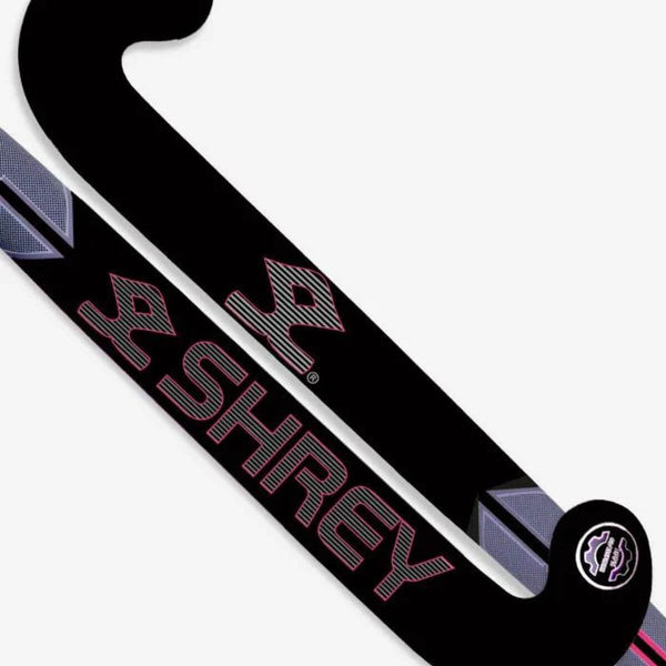Shrey Legacy 00 Junior Composite Hockey Stick (Black/Pink)