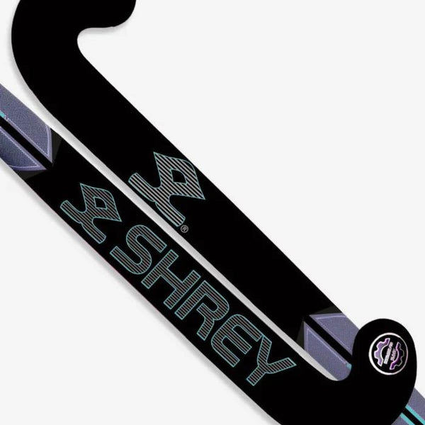 Shrey Legacy 00 Junior Composite Hockey Stick (Black/Turquoise)