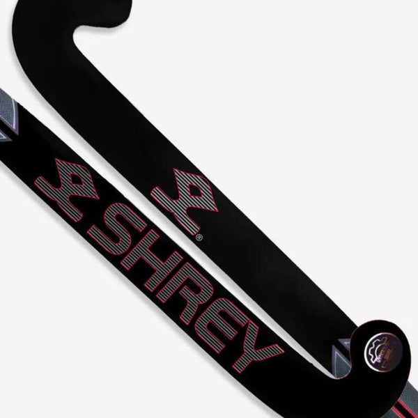 Shrey Legacy 10 Composite Hockey Stick (Black/Pink)