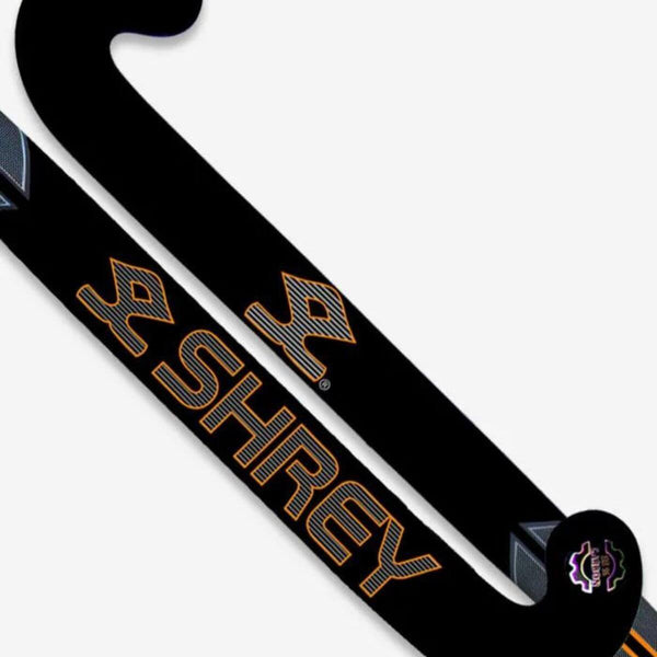 Shrey Legacy 35 Composite Hockey Stick (Black/Orange)