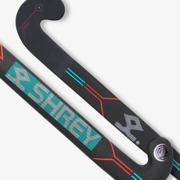 Shrey Meta VR 100 Composite Hockey Stick (Black/Turquoise)