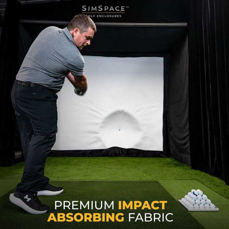 SimSpace Elite Impact Golf Simulator Screen – Sportswing.in