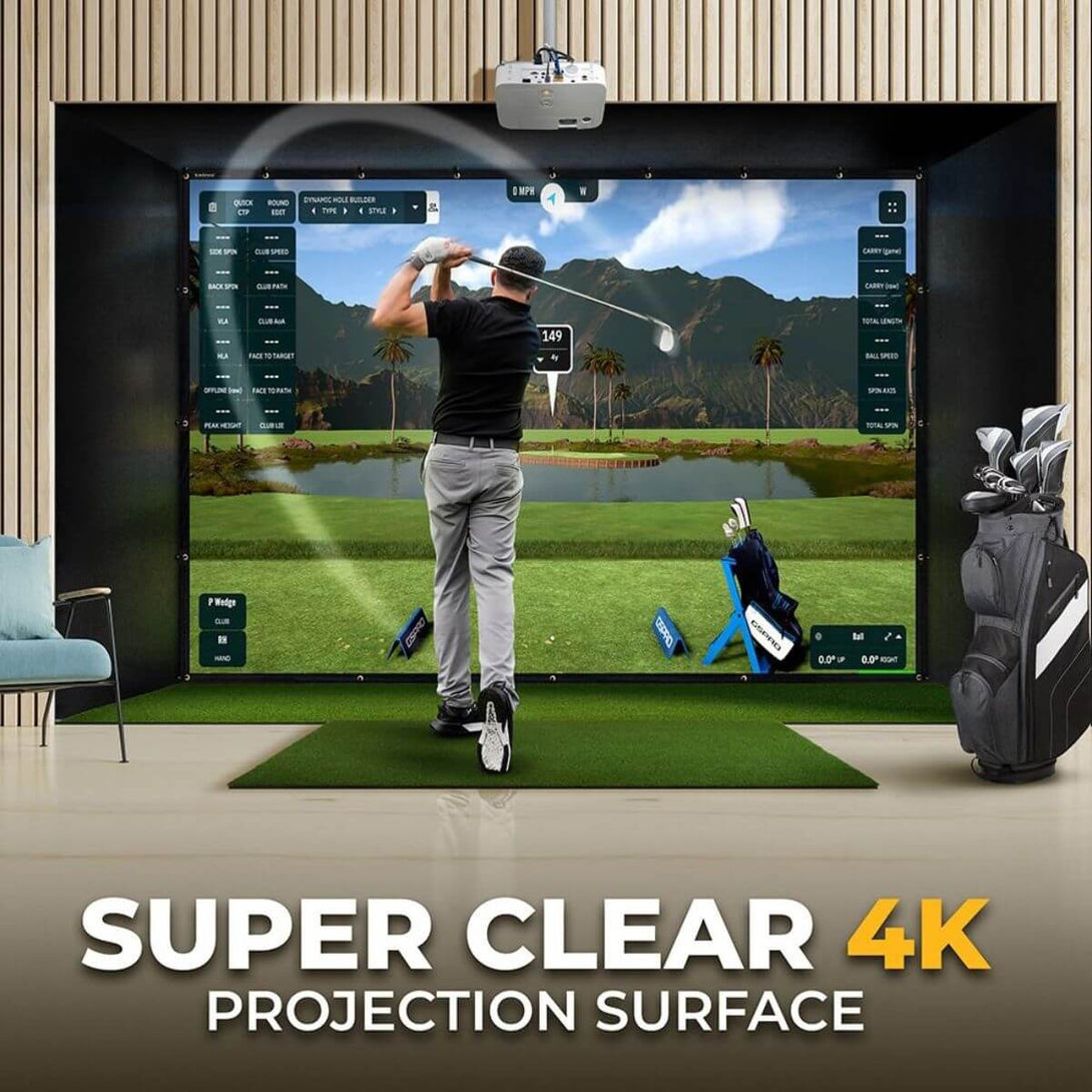 SimSpace Elite Impact Golf Simulator Screen – Sportswing.in