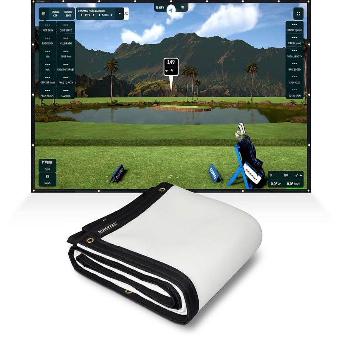 SimSpace Platinum Impact Golf Simulator Screen – Sportswing.in