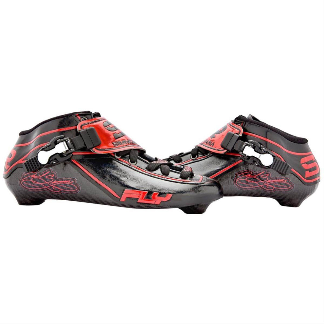 Simmons Rana Fly Inline Skate Boots-Red