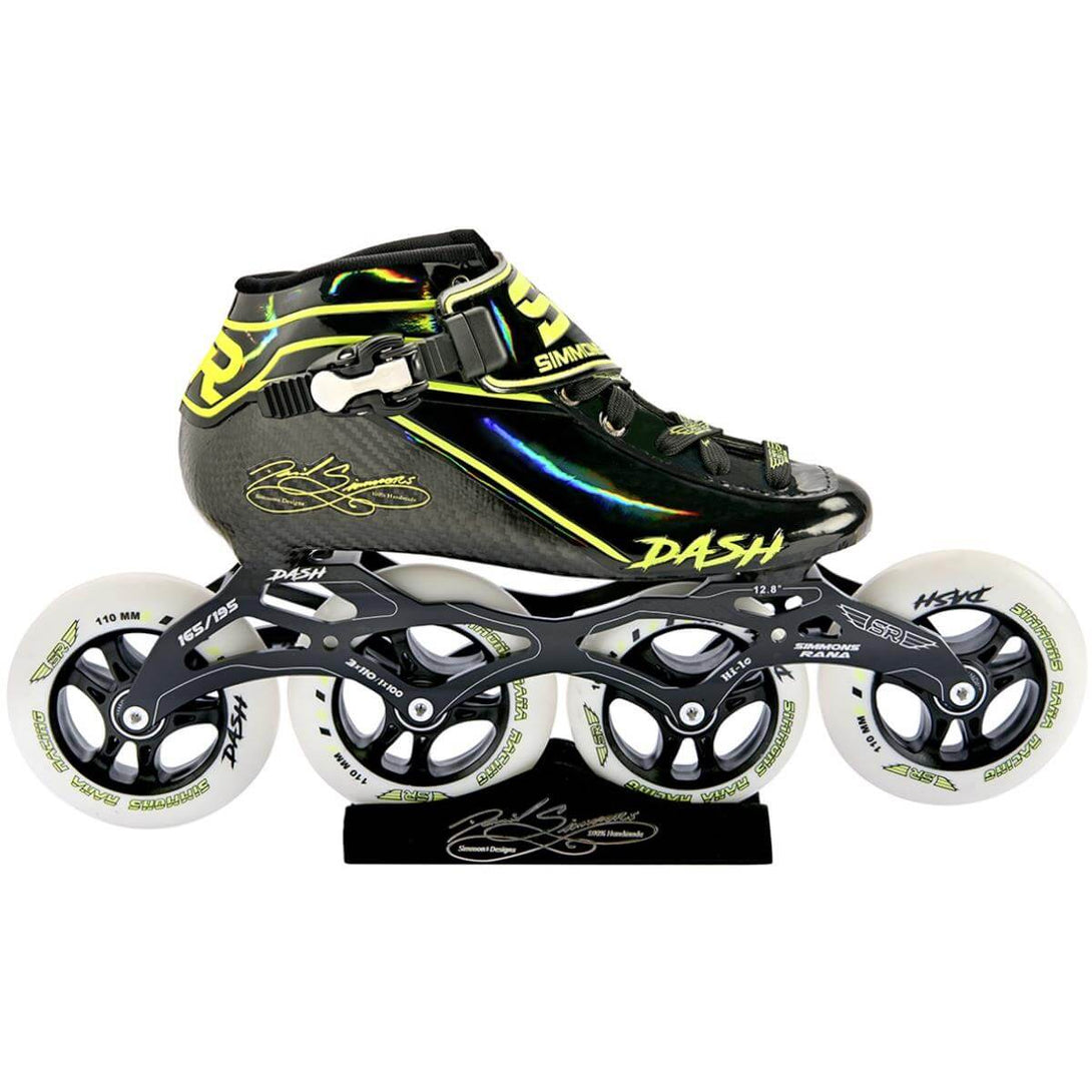 Simmons Rana Dash Complete Hilo Inline Skates 4X90mm-Green