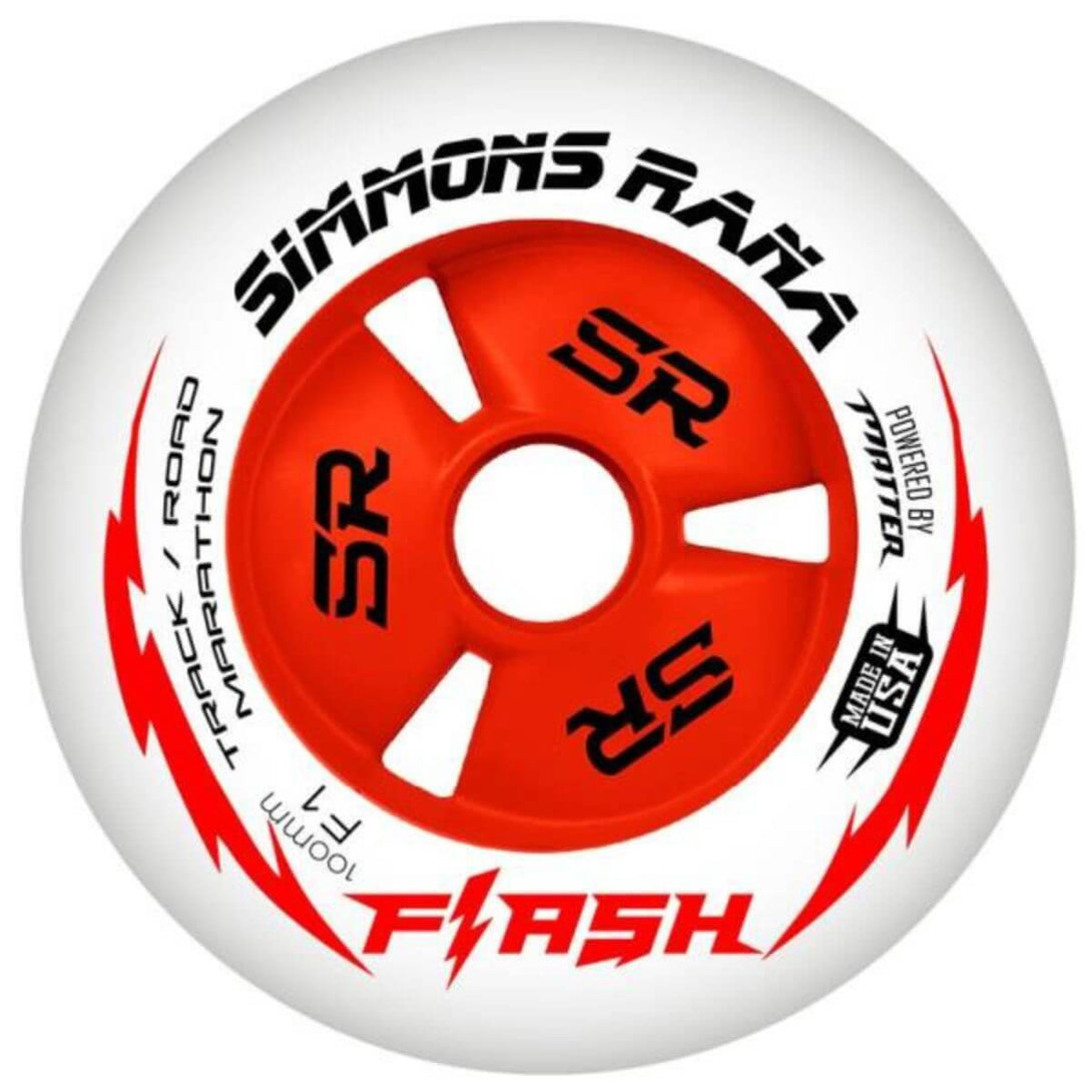 Simmons Rana Flash Skate Wheels (100mm)