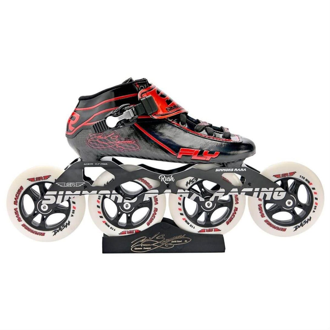 Simmons Rana Fly Complete Skate 4X110mm (Red)