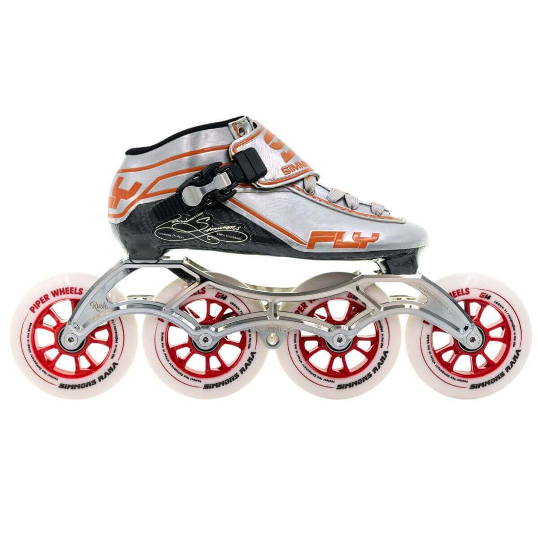 Simmons Rana Fly package with Rush frame & Piper wheels-4X100/3X110-Orange-4W