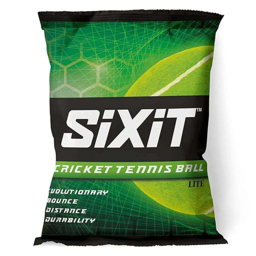 Sixit Lite Cricket Tennis Ball – Pack of 6