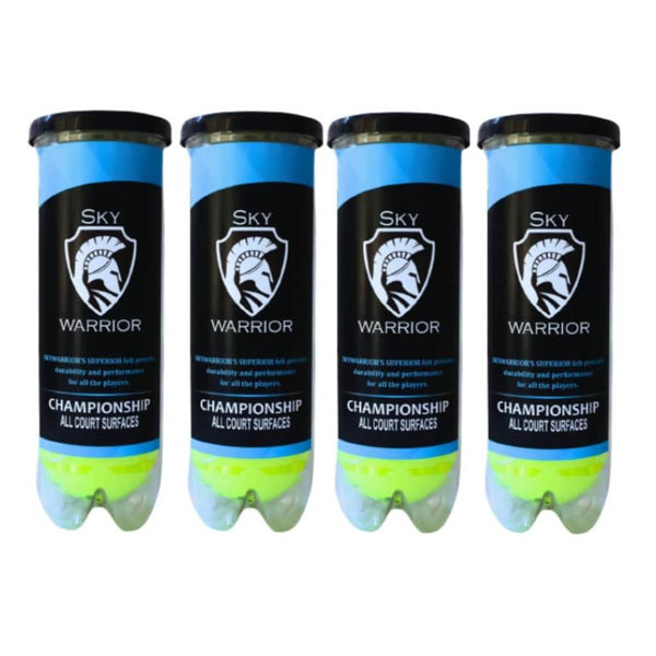 Skywarrior Championship All Court Surfaces Tennis Ball (4Can)