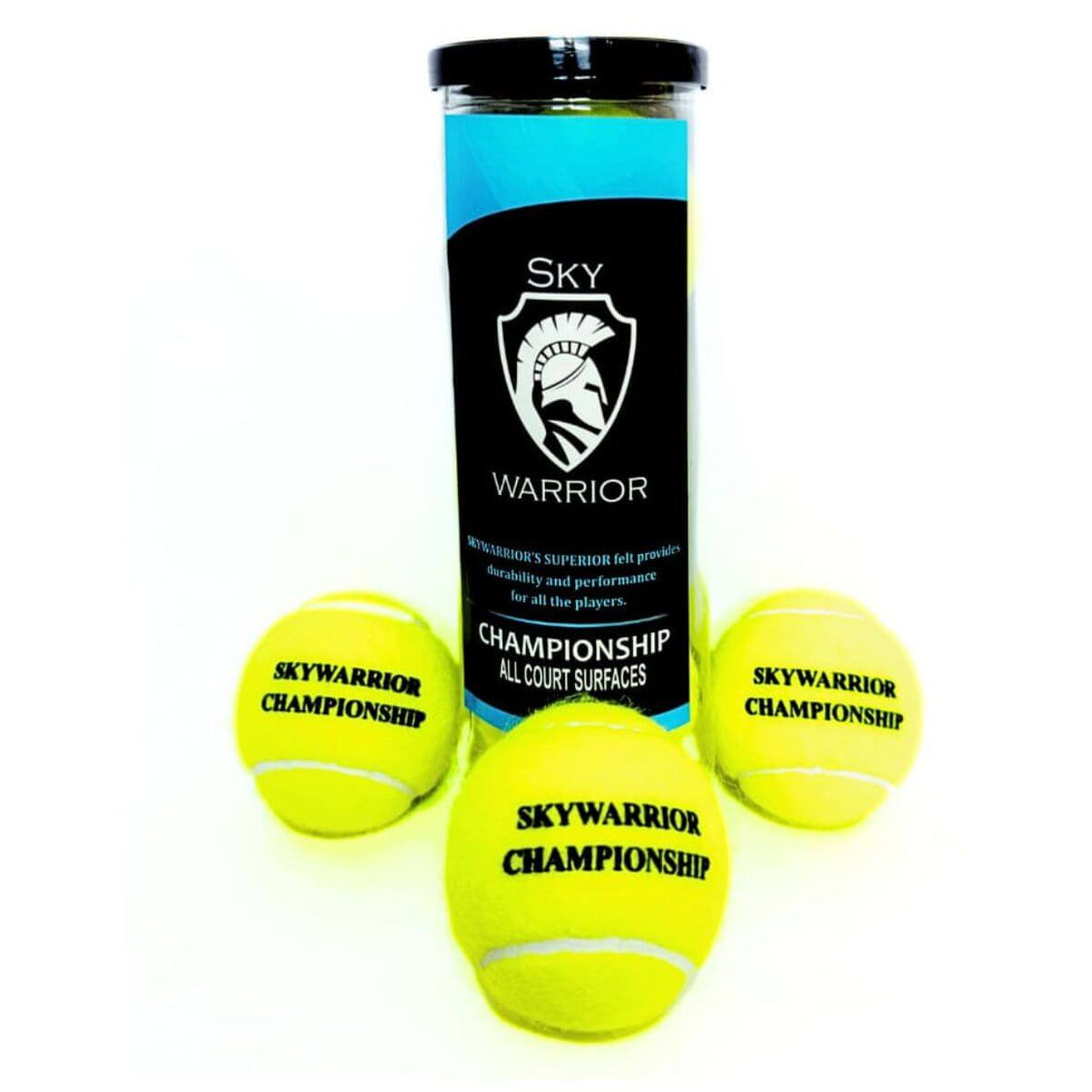 Skywarrior Championship All Court Surfaces Tennis Ball (1Can)