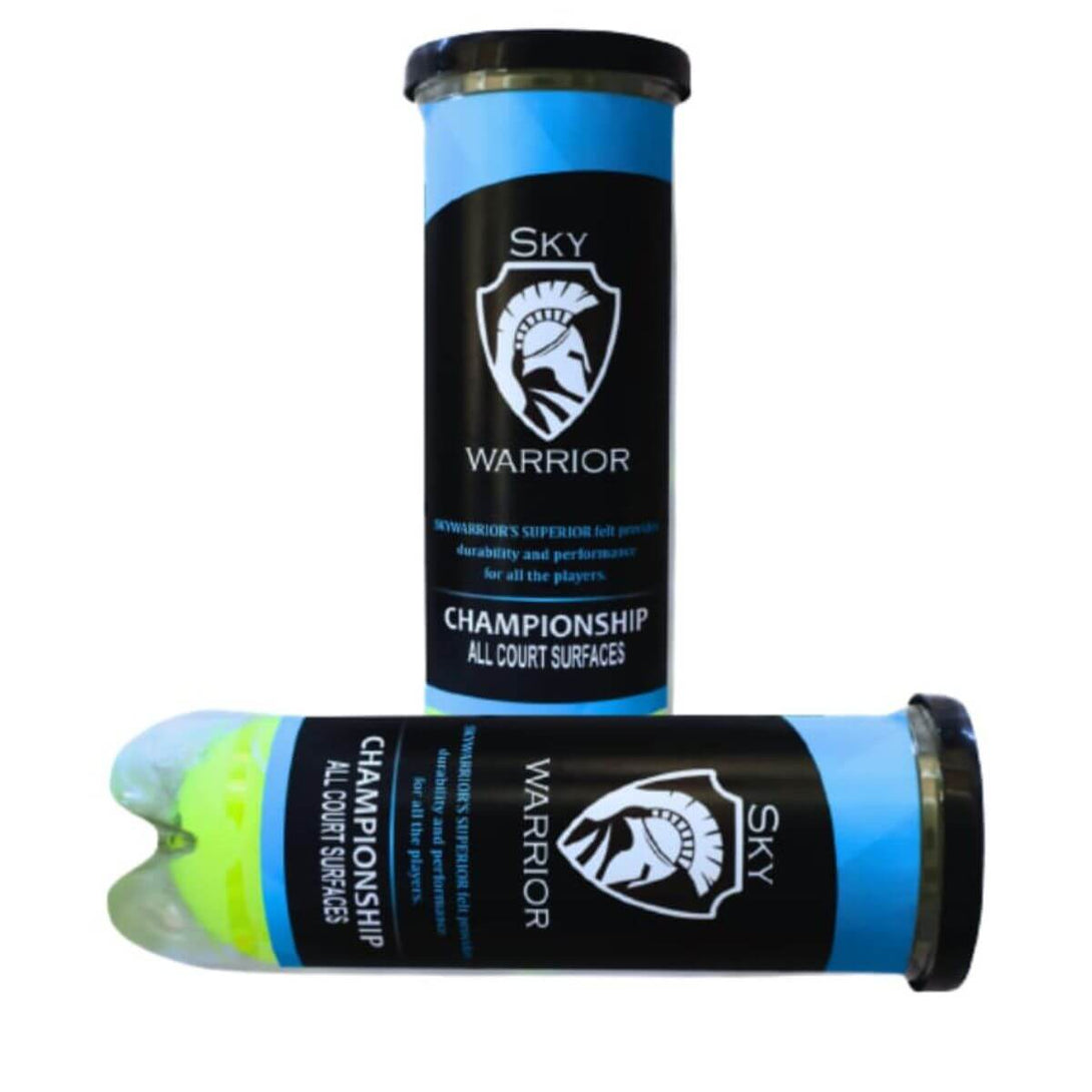 Skywarrior Championship All Court Surfaces Tennis Ball (4Can)
