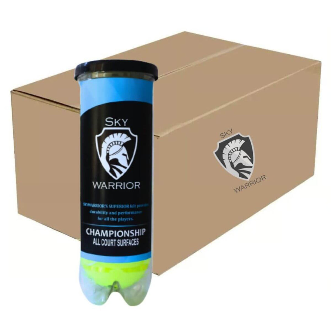Skywarrior Championship All Court Surfaces Tennis Ball (24Can)