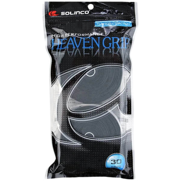 Solinco Heaven Tennis OverGrip (Pack of 30) Grey