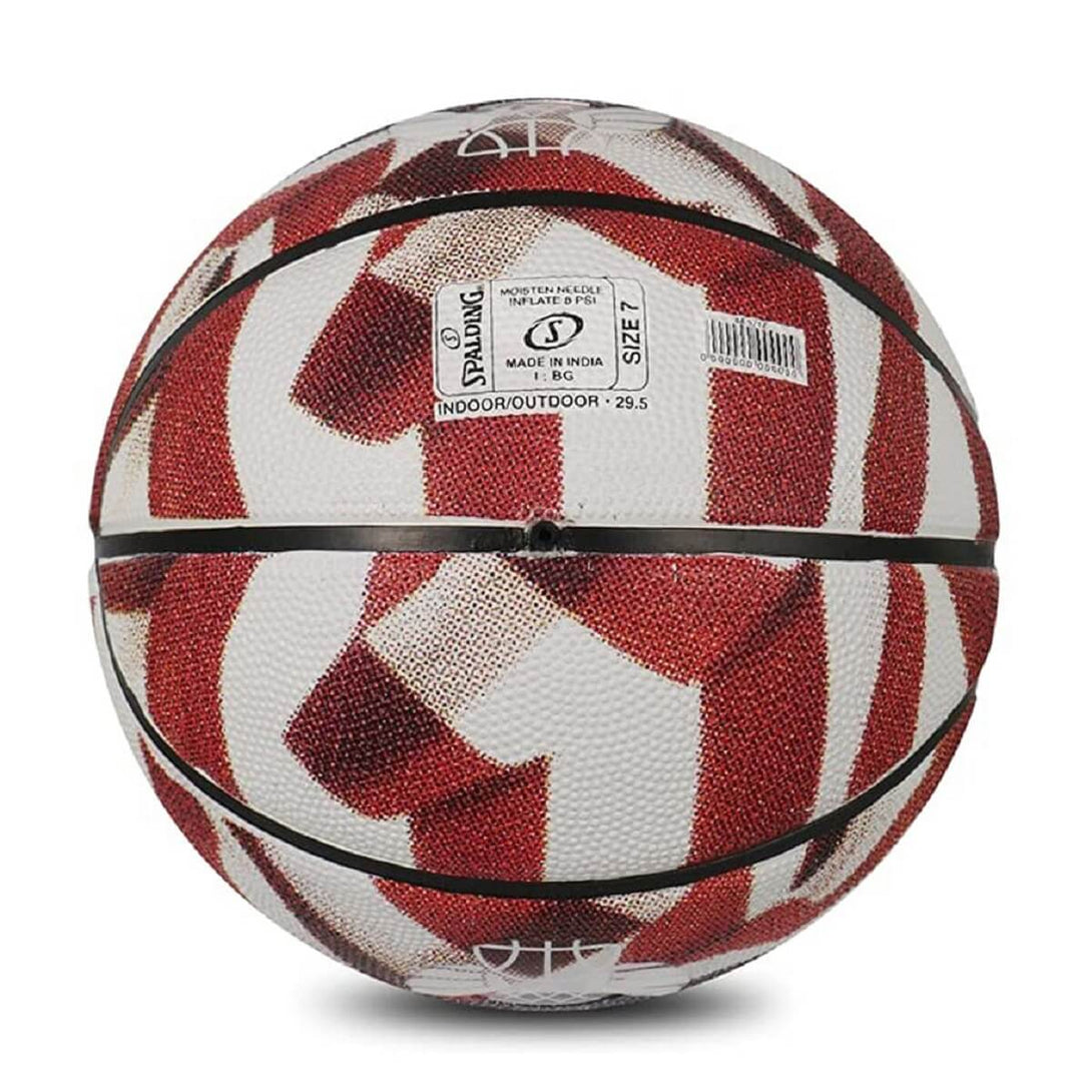 Spalding Star & Strips Basketball (Multi color) Size 7
