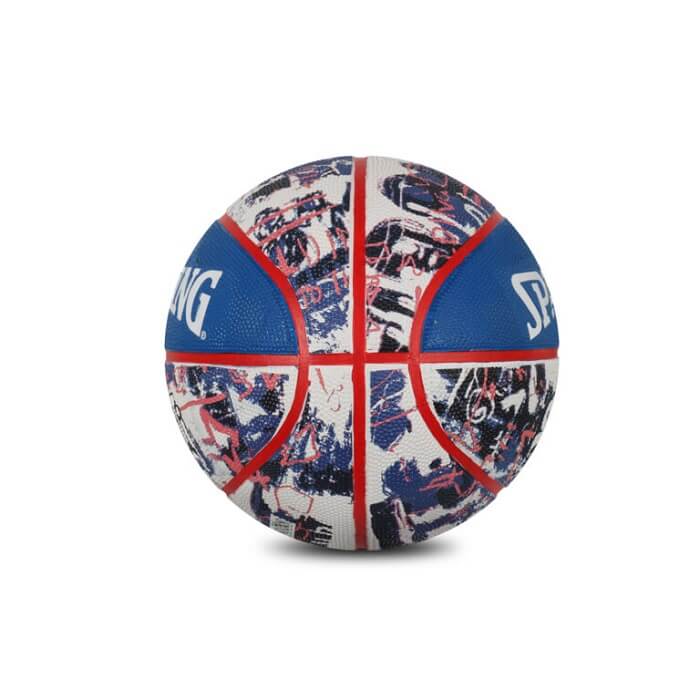 Spalding Graffiti Basketball (Blue, Size 7)
