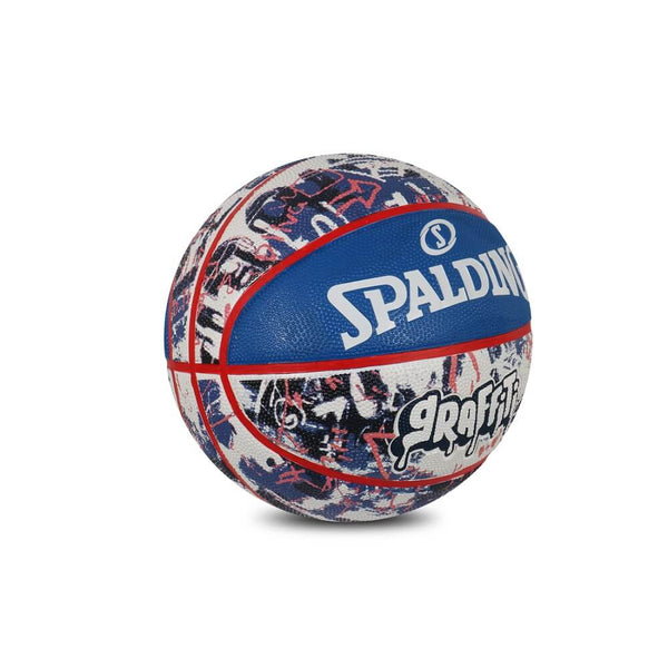 Spalding Graffiti Basketball (Blue, Size 7)