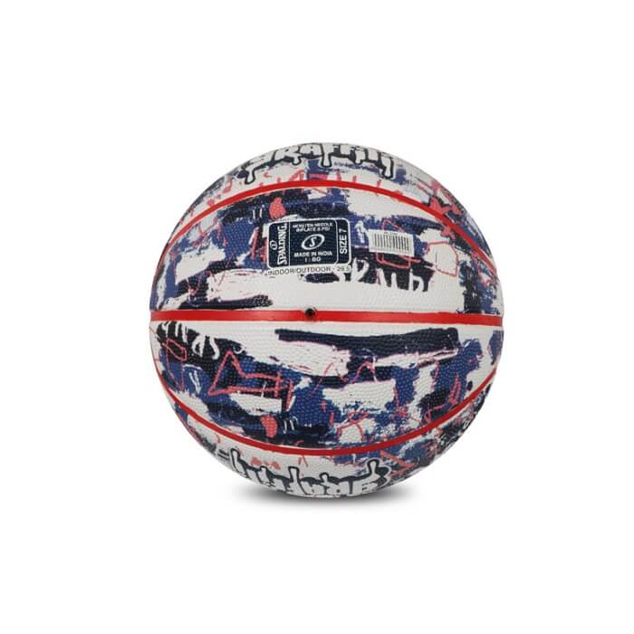 Spalding Graffiti Basketball (Blue, Size 7)