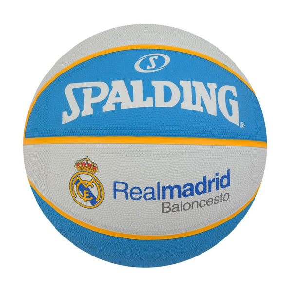 Spalding Real Madrid Rubber Basketball (Size 7)