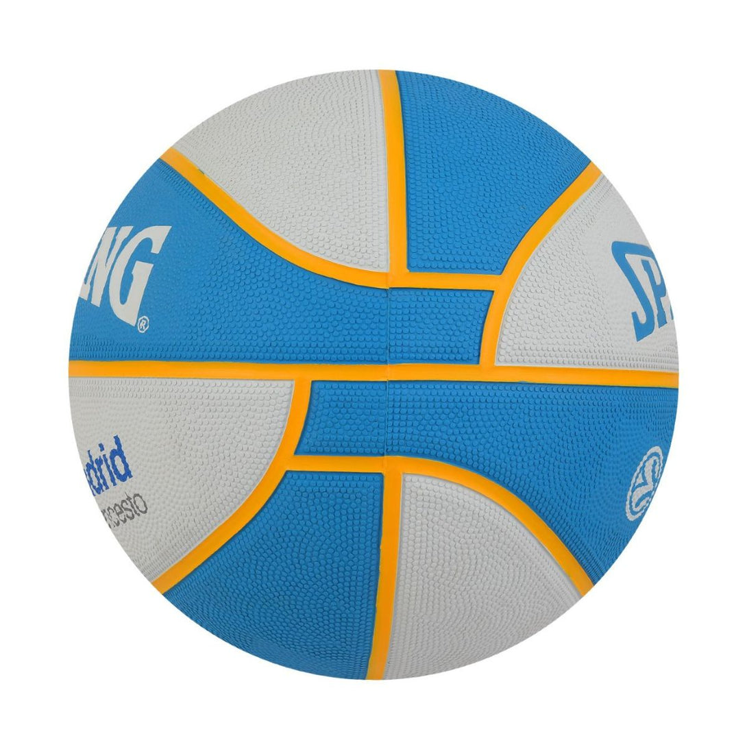 Spalding Real Madrid Rubber Basketball (Size 7)